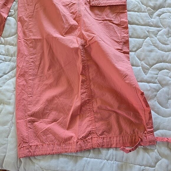 NWT Aerie Womens Wide Leg Cargo Pants Skater Peach , Size XL - Picture 6 of 9